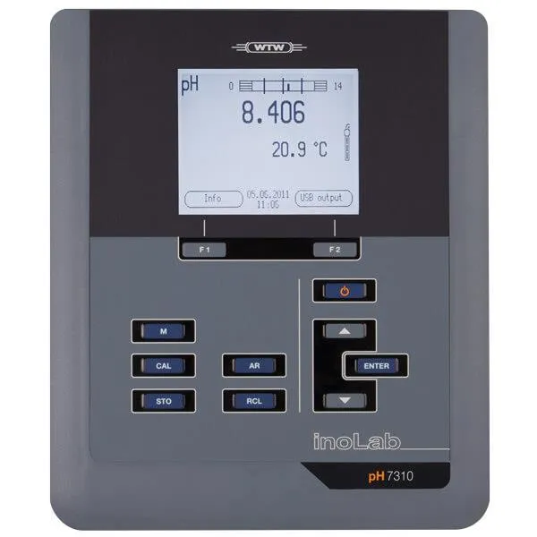 pH benchtop meter inoLab® pH 7310